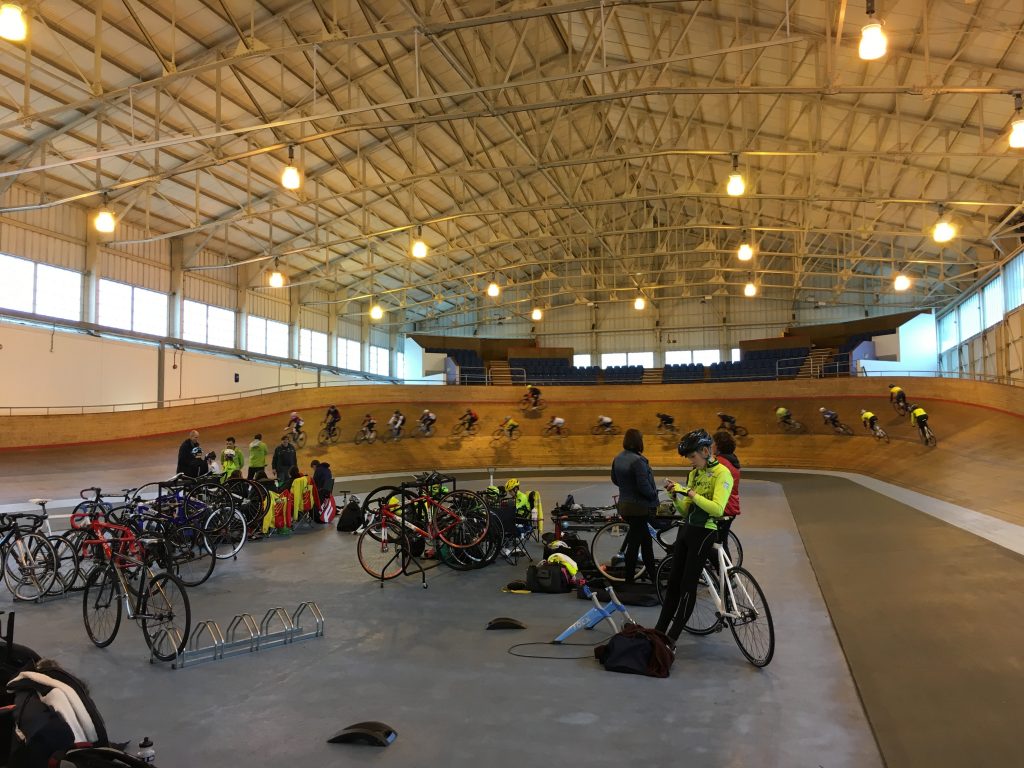 Calshot track session